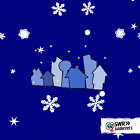 Snow Night GIF by SWR Kindernetz