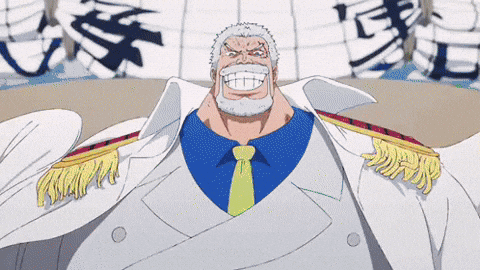 orothlain one piece garp monkey d garp galaxy impact GIF
