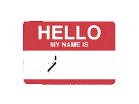 Hello My Name Is Tools Sticker by Hesstuck