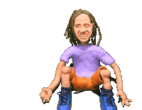 stupid_clay animation nice good job high five Sticker