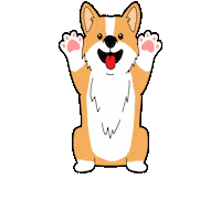 Cute Dog Sticker by Petique, Inc.