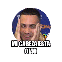 Mi Cabeza Ciao Sticker by Trendit