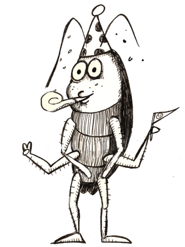 Happy Art Sticker