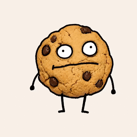 Chocolate Chip Cookie Hello GIF by THE PEOPLE UPSTAIRS