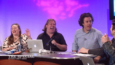 vic & the moose reunion GIF by The Special Without Brett Davis