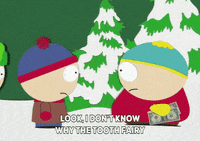 wondering eric cartman GIF by South Park 