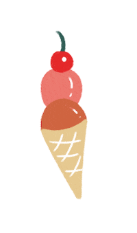 Ice Cream Summer Sticker