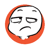 Thinking Smh Sticker