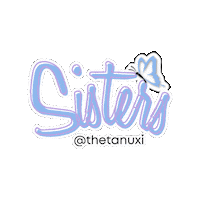 Thetanuxi service leadership sisterhood one love Sticker