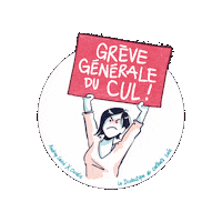 Strike Cul Sticker by Audreynalley