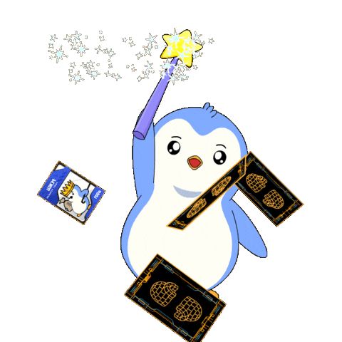 Collect Magic The Gathering Sticker by Pudgy Penguins