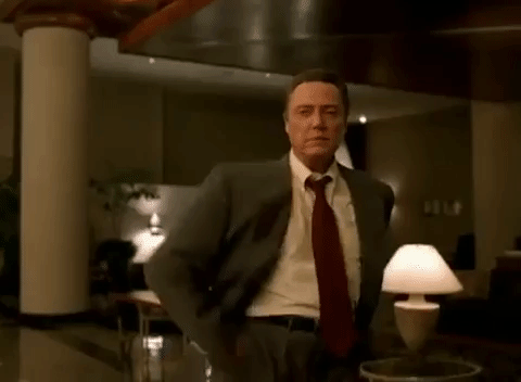 christopher walken dancing GIF