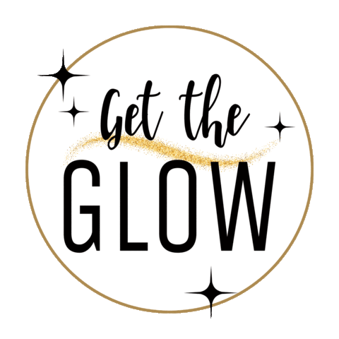 gettheglow giphyupload gettheglow get the glow mette milan Sticker