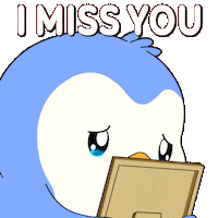 Miss U Sticker by Pudgy Penguins