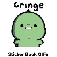 Awkward Oh No Sticker by Sticker Book iOS GIFs
