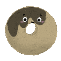Sad Happyhippo Sticker