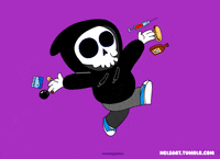 Art Skipping GIF by Nelson Diaz