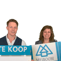 Sticker by Meiboom Makelaardij