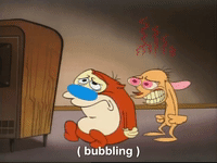 ren and stimpy nicksplat GIF