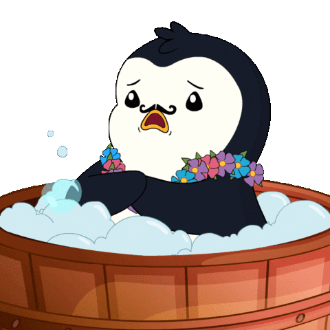 Freezing Cold Water Sticker by Pudgy Penguins