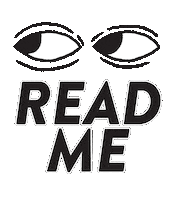 studioslatem eyes reading read eyeball Sticker