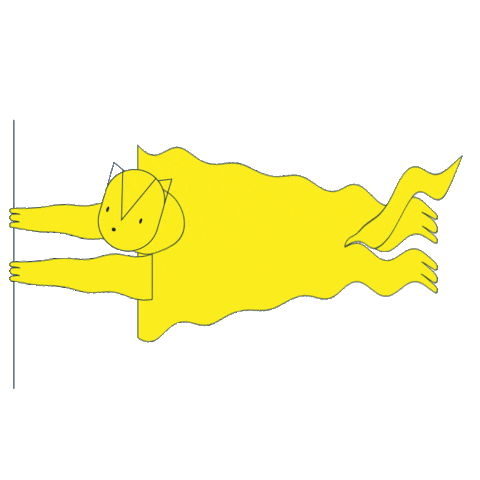 Dance Cat Sticker by Loreta