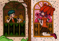 flayravenz love cute animation couple GIF