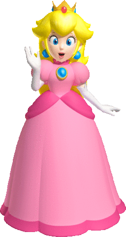 princess peach STICKER
