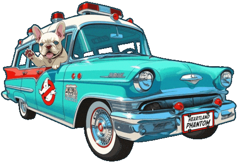 Ghost Busters Sticker by OKC Frenchies