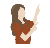 Check This Out Look Here Sticker by Maodian Store