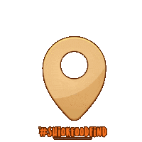 Location Pin Detective Egg Sticker by Shiok Food Find