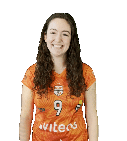 Swipe Up Press Here Sticker by NUCVolleyball
