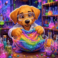 Lets Play Dog GIF