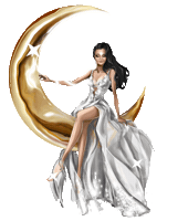 Moon Sticker by Elena Visionary