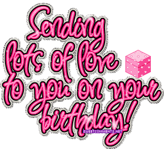 Happy Birthday Love Sticker