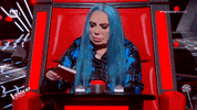 Loredana Berte School GIF by The Voice of Italy
