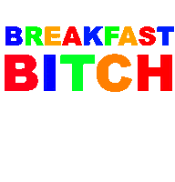 Breakfast Food Coffee Sticker by breakfast bitch
