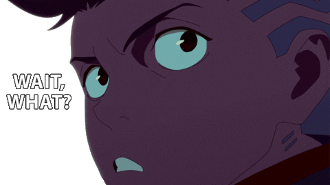 Confused Wait What Sticker by Cyberpunk: Edgerunners