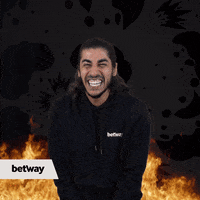 Betway reaction game gaming laugh GIF