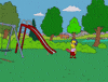 dog frisbee GIF