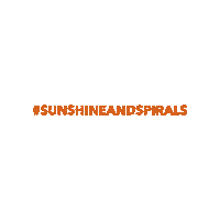 Sunshine And Spirals Sticker by Gymnazo