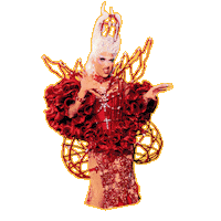 Candela Sticker by La Más Draga