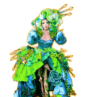 Nayla Sticker by La Más Draga