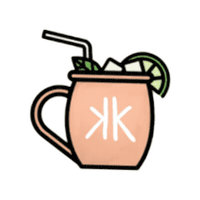 KKTWW travel drink cheers cocktail Sticker