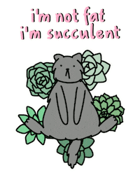 christineluong love cat food plant Sticker