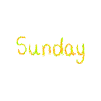Sunday Sticker