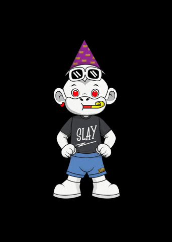 Birthday King Party GIF by Zhot