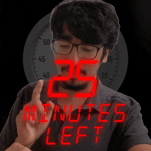 25 Minutes GIF