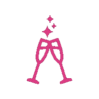 Pink Cheers Sticker by Heideweek