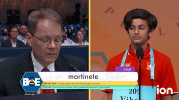 Spelling Bee | Martinete
